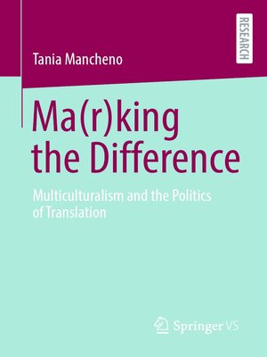 cover image of Ma(r)king the Difference